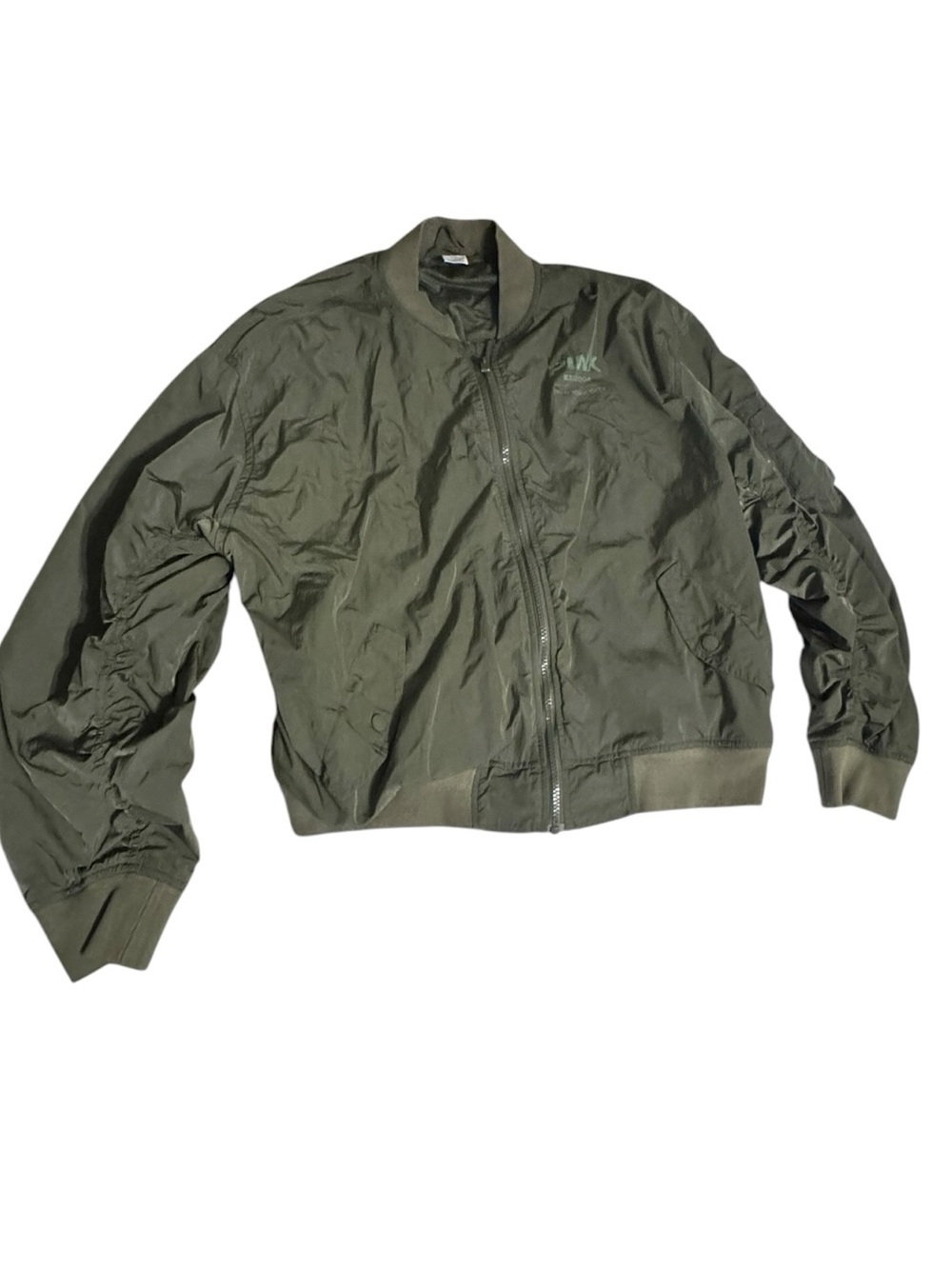 Victoria's Secret Olive Green Bomber Jacket